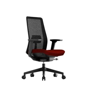 Kancelářská ergonomická židle OFFICE More K10 — více barev Červená