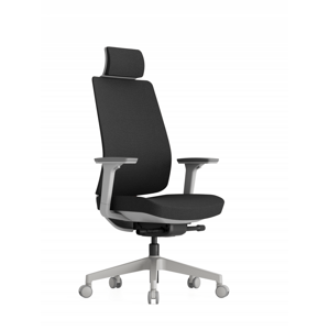 Kancelářská ergonomická židle OFFICE More K50 — bílá, více barev Černá