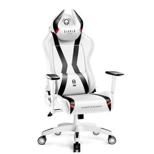 Diablo Chairs - Herní křeslo Diablo X-Horn 2.0 Normal: bílo-černé