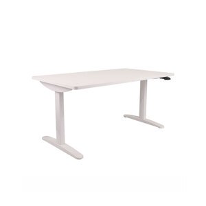 Nastavitelný psací stůl Alto 102 White 140 cm