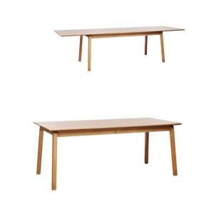 Rozkládací jídelní stůl Bari (47650200), přírodní dub, 95x190-290 cm