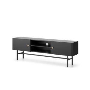 TV stolek Diva, černý 155 cm