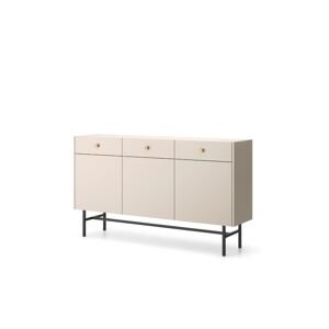 Kašmírová komoda Diva se 3 zásuvkami a 3 skříňkami (3D3SZ), 155 cm