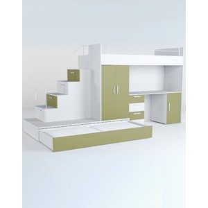 Patrová postel Raj 5 + matrace a rošt