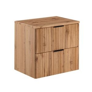 Koupelnová skříňka pod umyvadlo s deskou, sada Adel Dub 60 cm (SET -ADO B 60 CM)