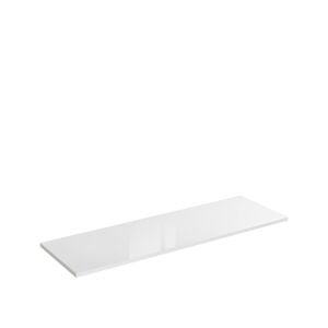 Koupelnová deska 120 cm bílý lesk (CAPRI WHITE 892 FSC)