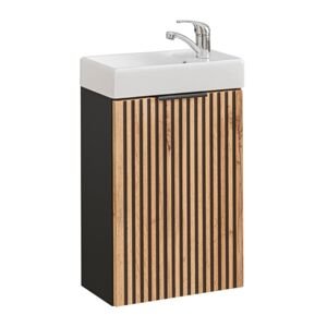 Malá skříňka s umyvadlem, set 40 cm (SET-XIL VEDEA 40CM)