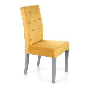 Snap Simple 100 s knoflíky židle bílá