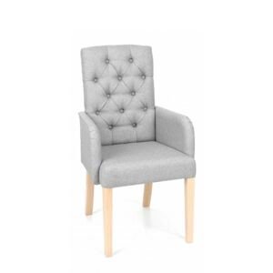 Snap Astoria Chesterfield křeslo šedé