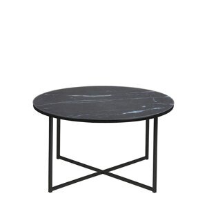 Kulatý konferenční stolek Alisma black / black