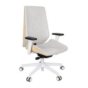 Kancelářské křeslo Moon Wood White