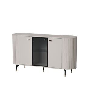 Komoda s vitrínou cashmere ZANTE ZA3
