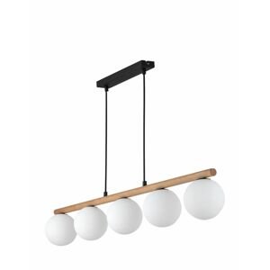 TK Lighting - Závěsná lampa Estera Wood 5
